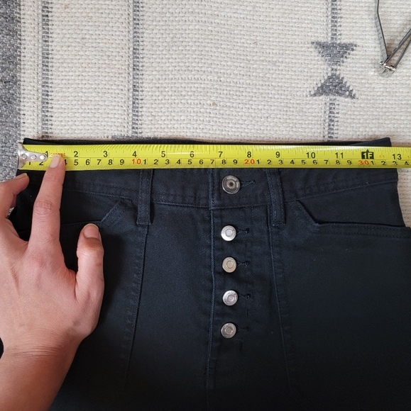 💸SOLD💸 Wilfred Free Belen Pants High Rise Straight Leg Button fly - Picture 9 of 13